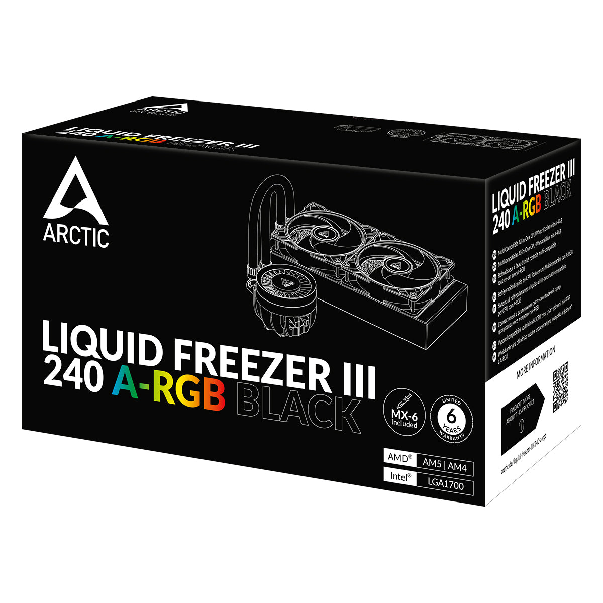 ARCTIC Liquid Freezer III 240 A-RGB (Black)