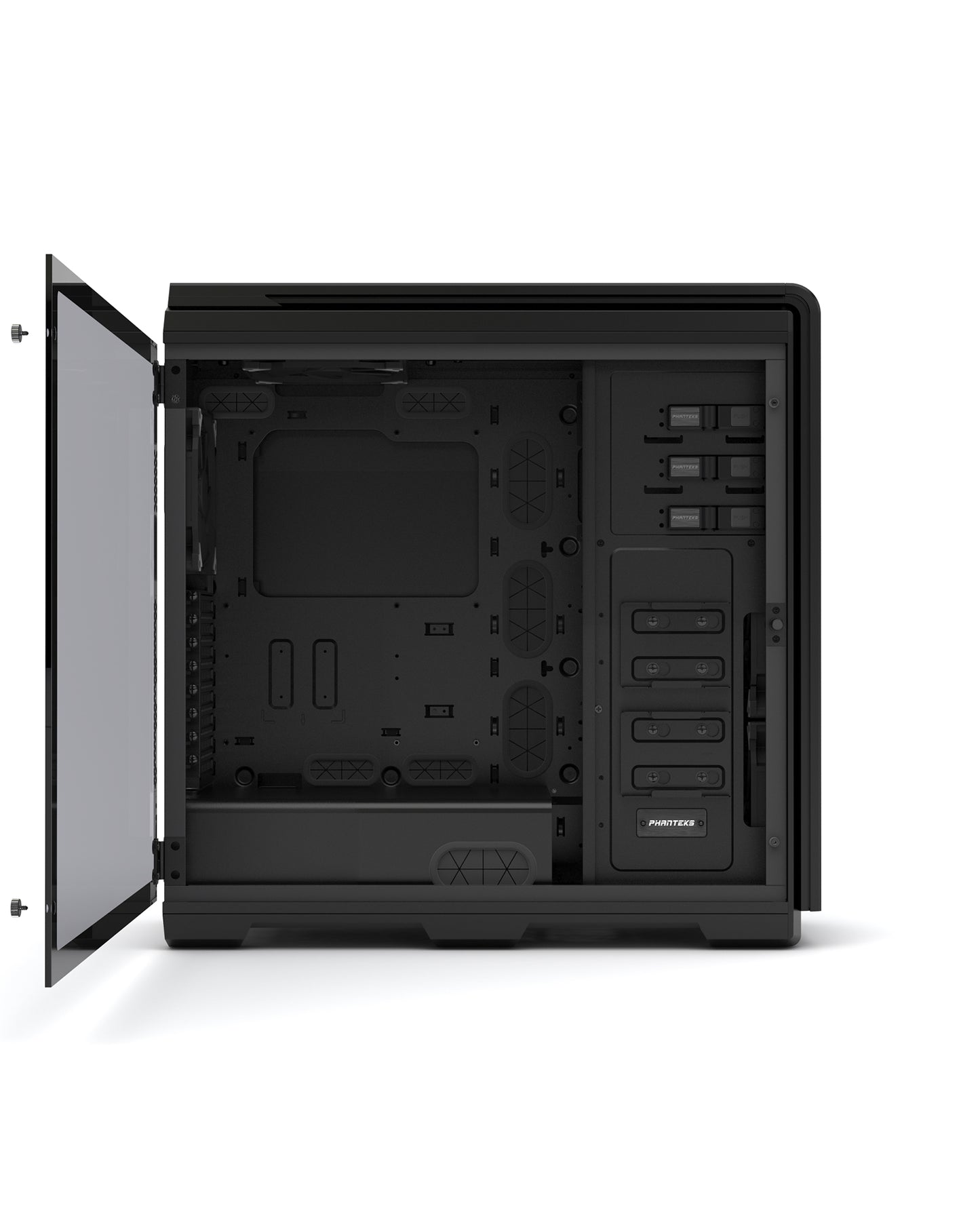 Phanteks Enthoo Luxe Full Tower, Tempered Glass Window w/ Multi Colors LED (PH-ES614LTG)