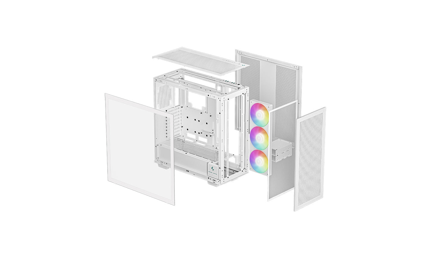 Deepcool Morpheus reconfigurable ATX+ chassis (MORPHEUS-BKAPA1-G-1 / MORPHEUS-WHAPA1-G-1)