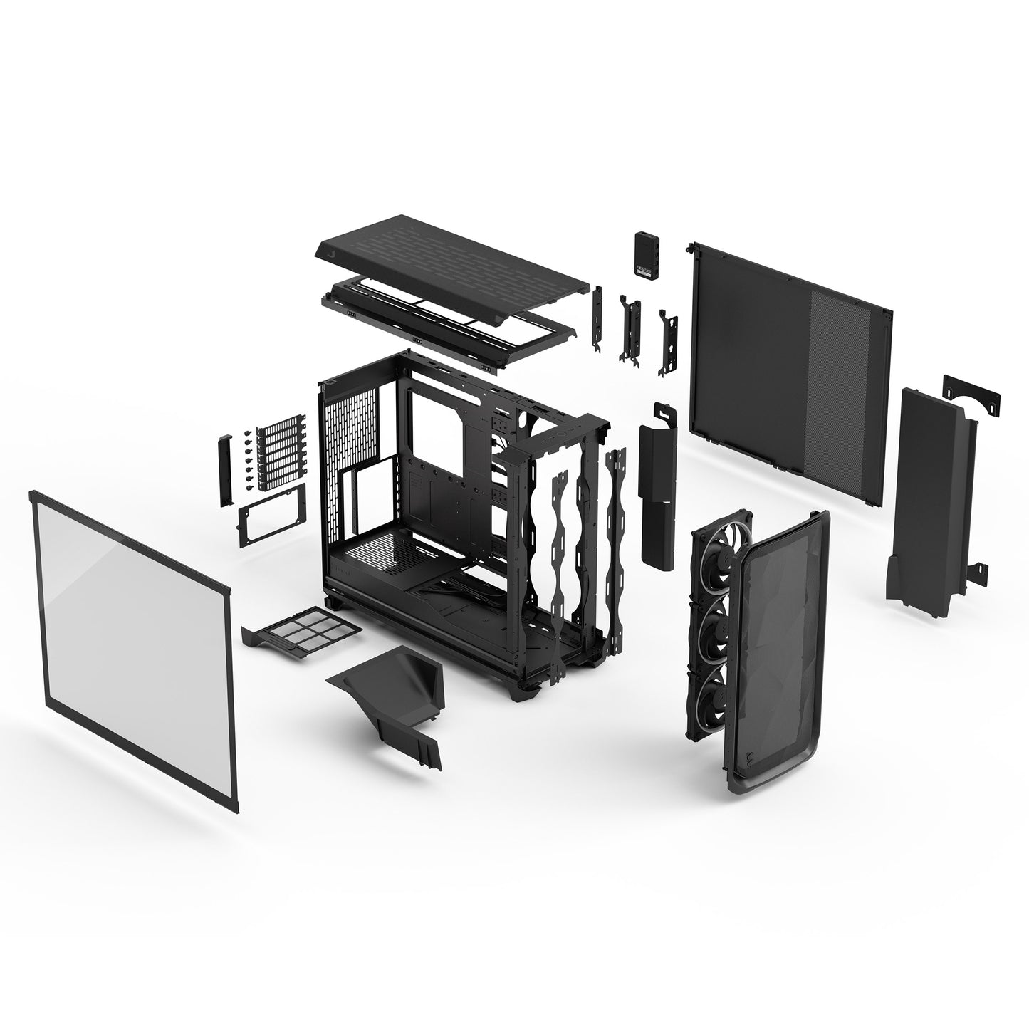 Fractal Design Meshify 3 XL Ambience Pro RGB Black TG Light Tint
