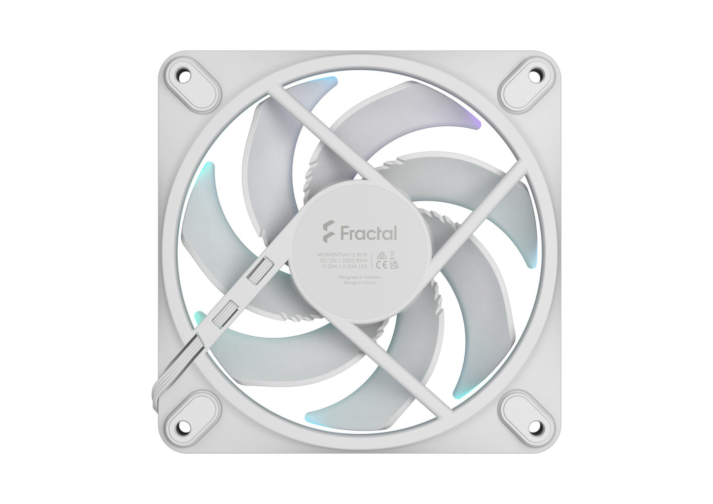 Fractal Design Momentum 14 RGB Black/White 140mm Fan