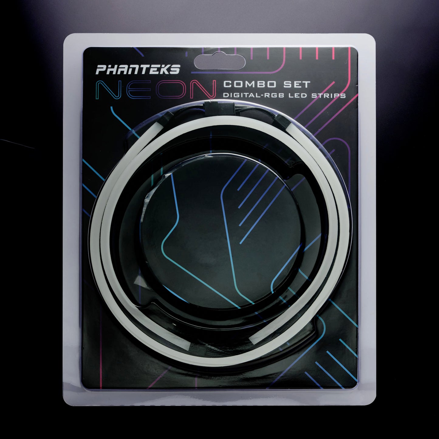 Phanteks NEON Digital-RGB LED Strip Smooth Lighting Strip, Full-Color Range, Flexible mounting (PH-NELEDKT)