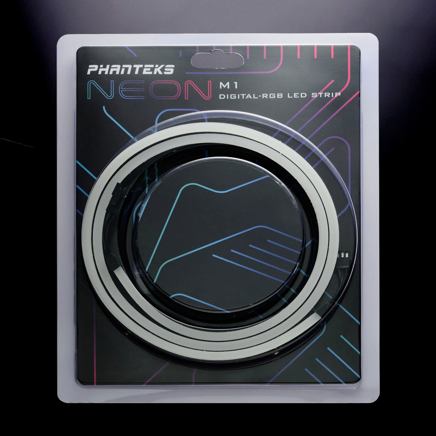 Phanteks NEON Digital-RGB LED Strip Smooth Lighting Strip, Full-Color Range, Flexible mounting (PH-NELEDKT)