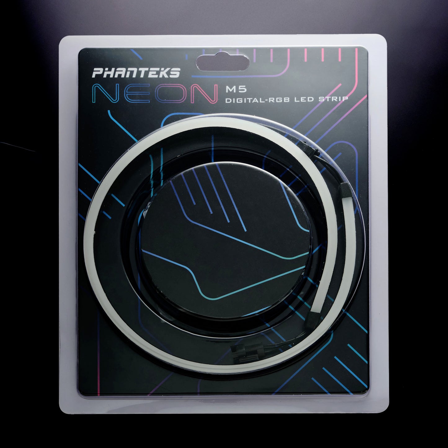 Phanteks NEON Digital-RGB LED Strip Smooth Lighting Strip, Full-Color Range, Flexible mounting (PH-NELEDKT)