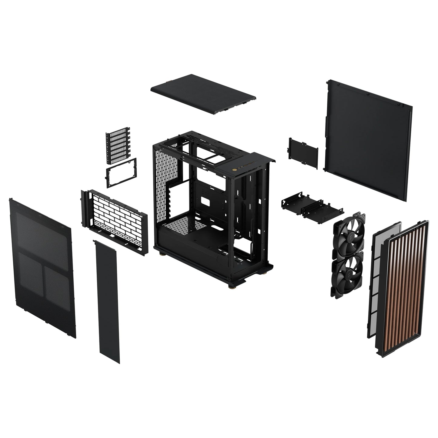 Fractal Design North Charcoal Black - Mesh