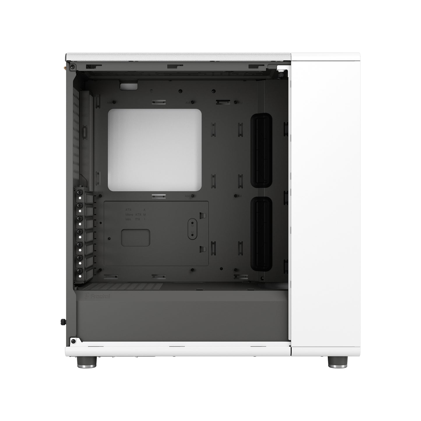 Fractal Design North Chalk White - Tempered Glass