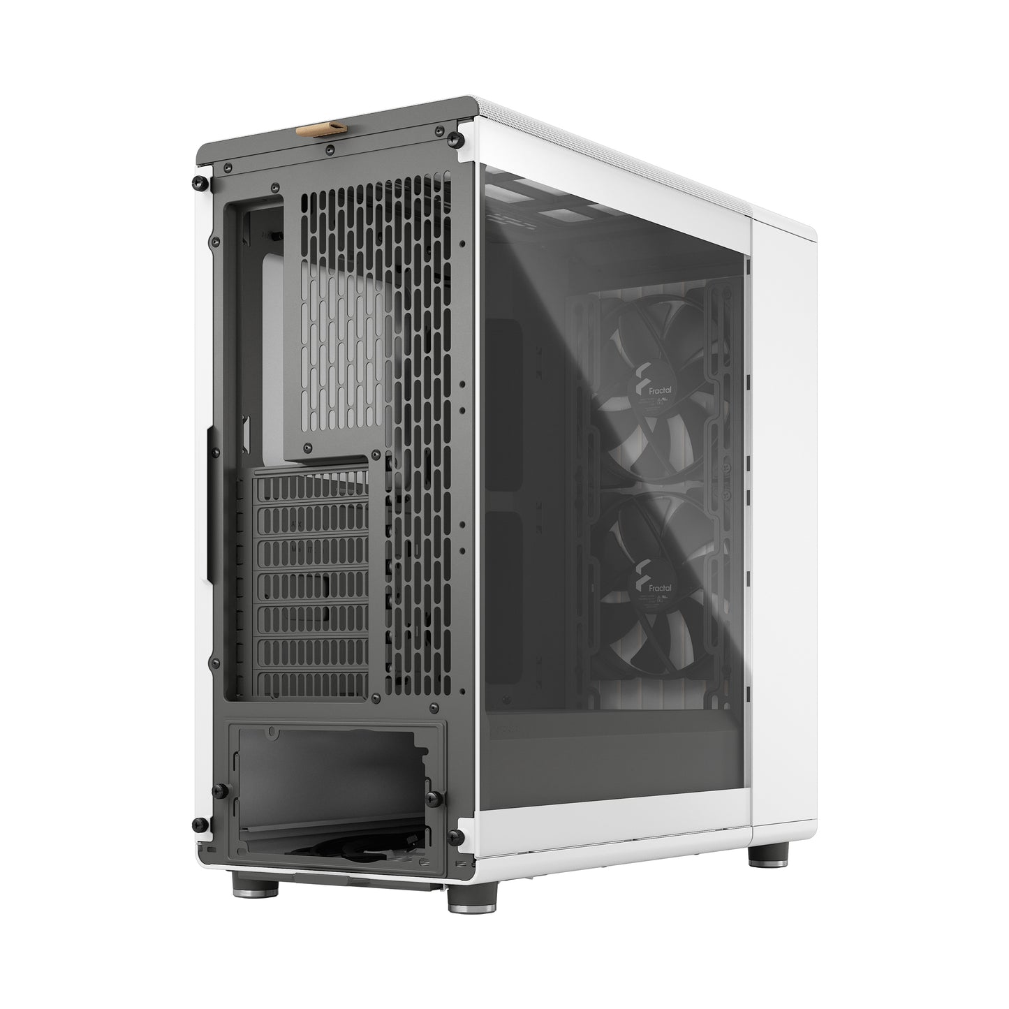 Fractal Design North Chalk White - Tempered Glass