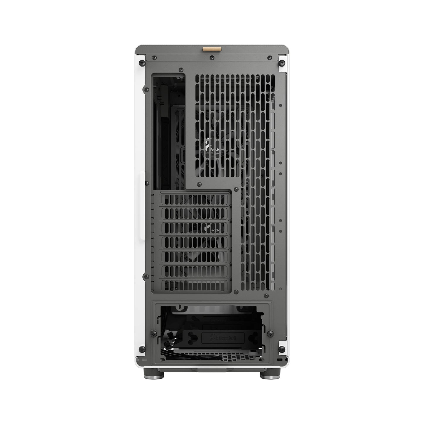 Fractal Design North Chalk White - Tempered Glass