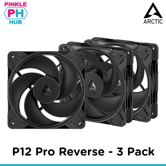 Arctic P12 Pro Reverse 120 mm PWM Fan with Cable Splitter