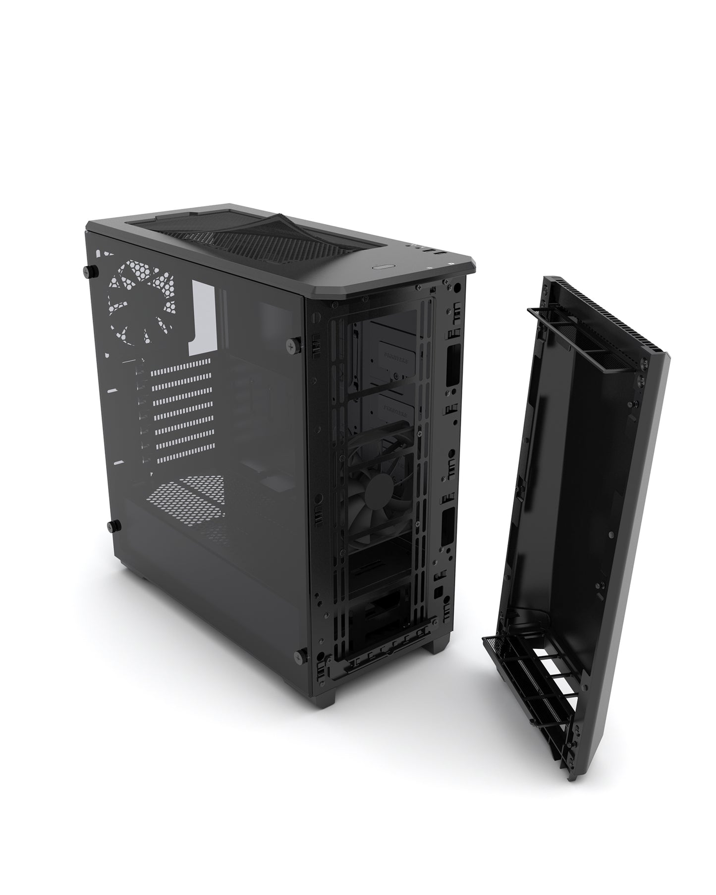 Phanteks Eclipse P400A Digital ATX Mid-tower Mesh Front Panel, Tempered Glass, Digital-RGB (PH-EC400ATG)