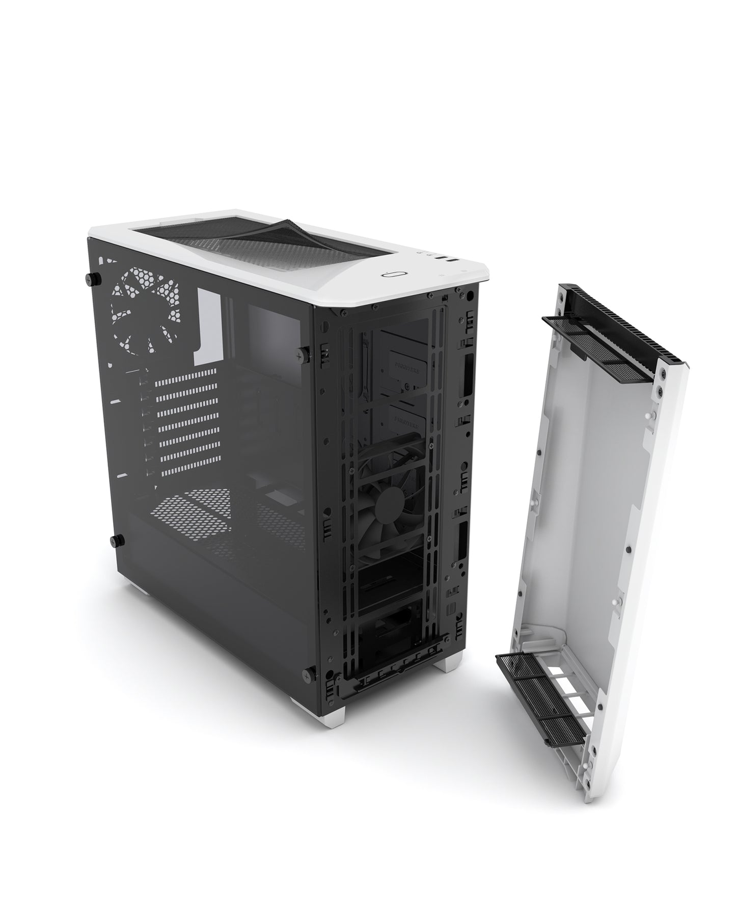 Phanteks Eclipse P400A Digital ATX Mid-tower Mesh Front Panel, Tempered Glass, Digital-RGB (PH-EC400ATG)