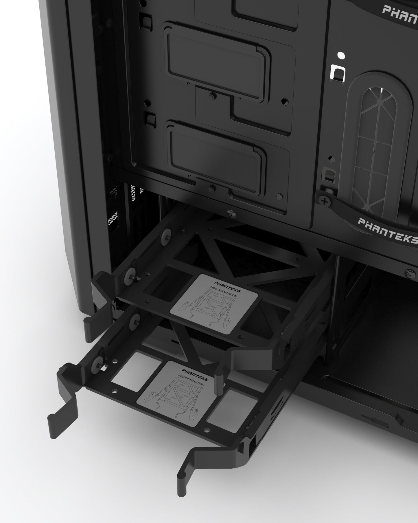 Phanteks Eclipse P400A Digital ATX Mid-tower Mesh Front Panel, Tempered Glass, Digital-RGB (PH-EC400ATG)