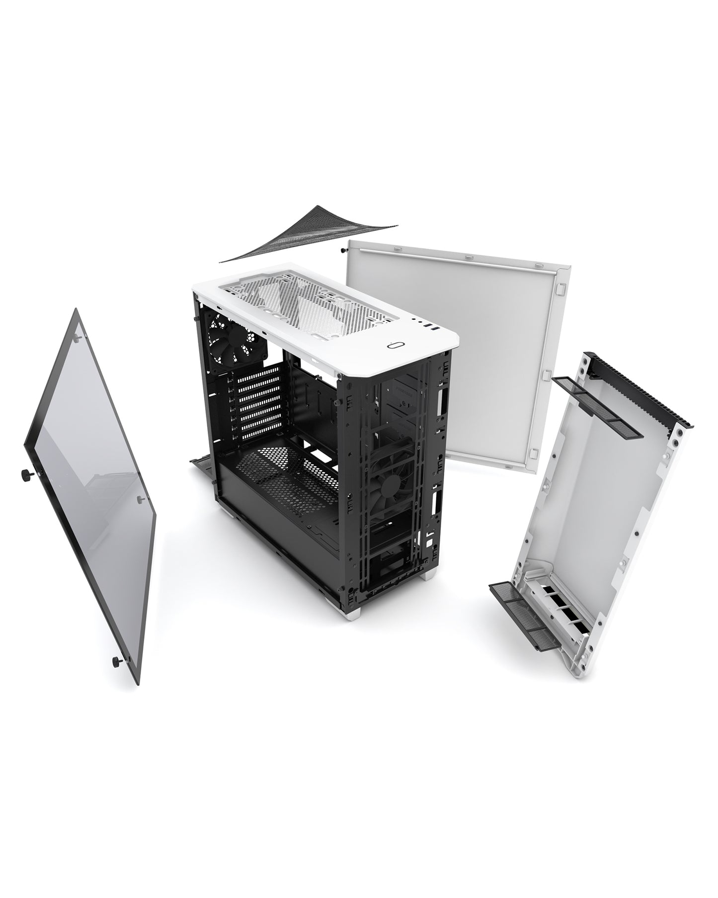 Phanteks Eclipse P400A Digital ATX Mid-tower Mesh Front Panel, Tempered Glass, Digital-RGB (PH-EC400ATG)