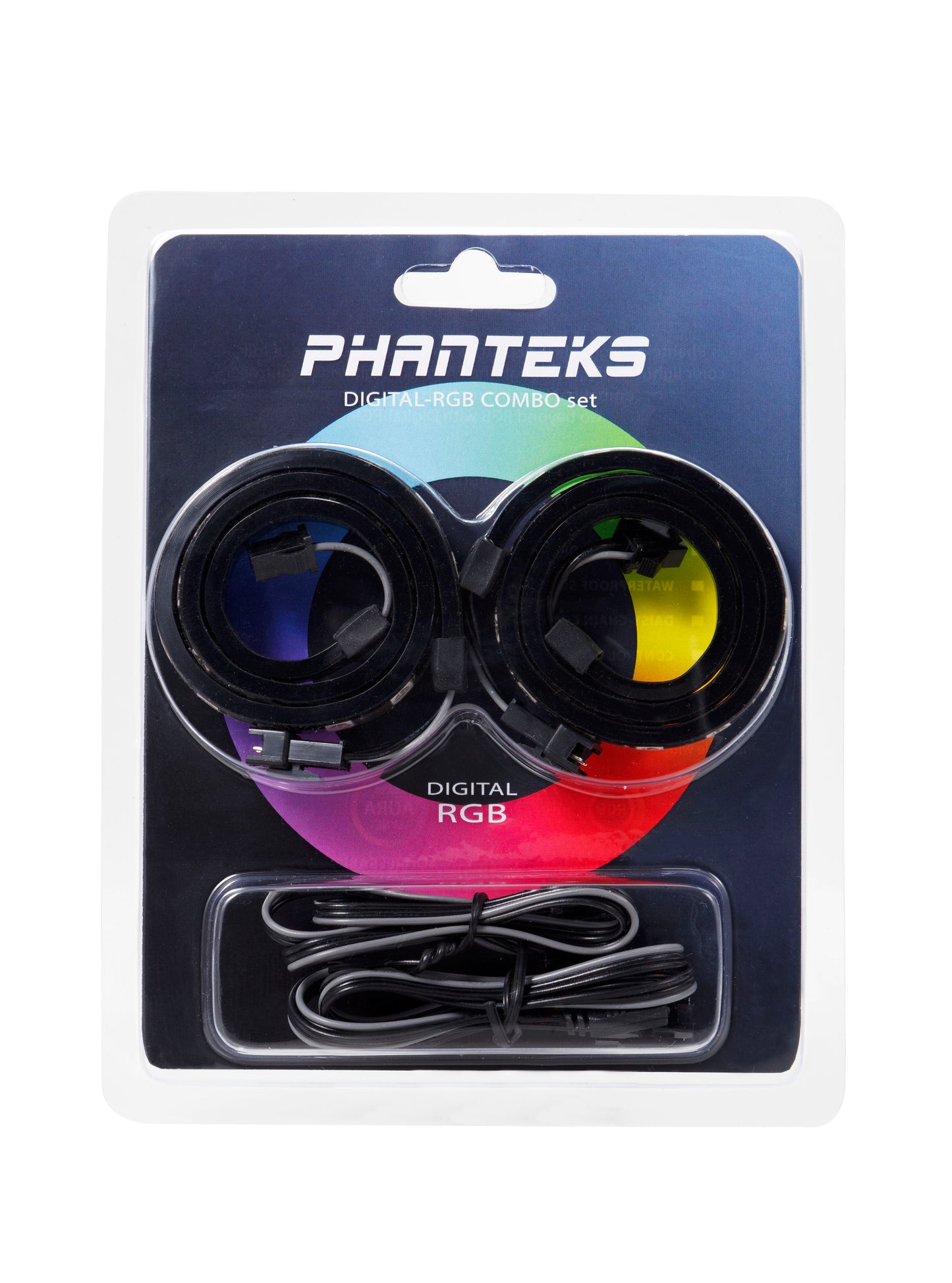 Phanteks Digital RGB Led Strip Combo Set, 2x 40cm Digital RGB Strips (PH-DRGBLED_CMBO_01)
