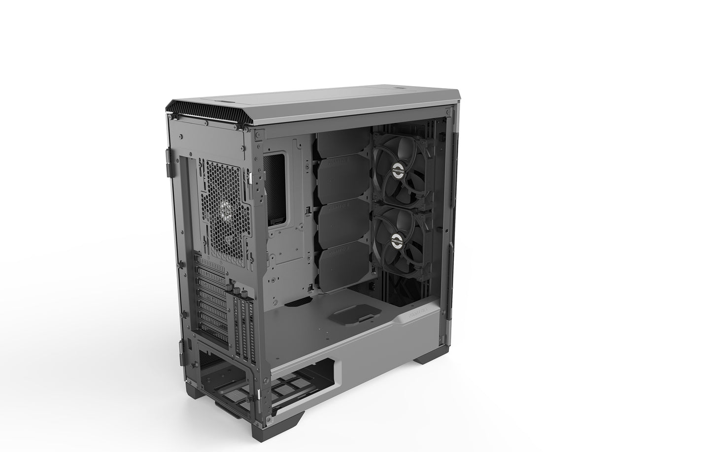 Phanteks Eclipse P600S Hybrid Silent and Performance ATX Chassis -Tempered Glass, Fabric Filter, Dual System Support, PWM hub, Sound dampening Panels (PH-EC600PSTG)