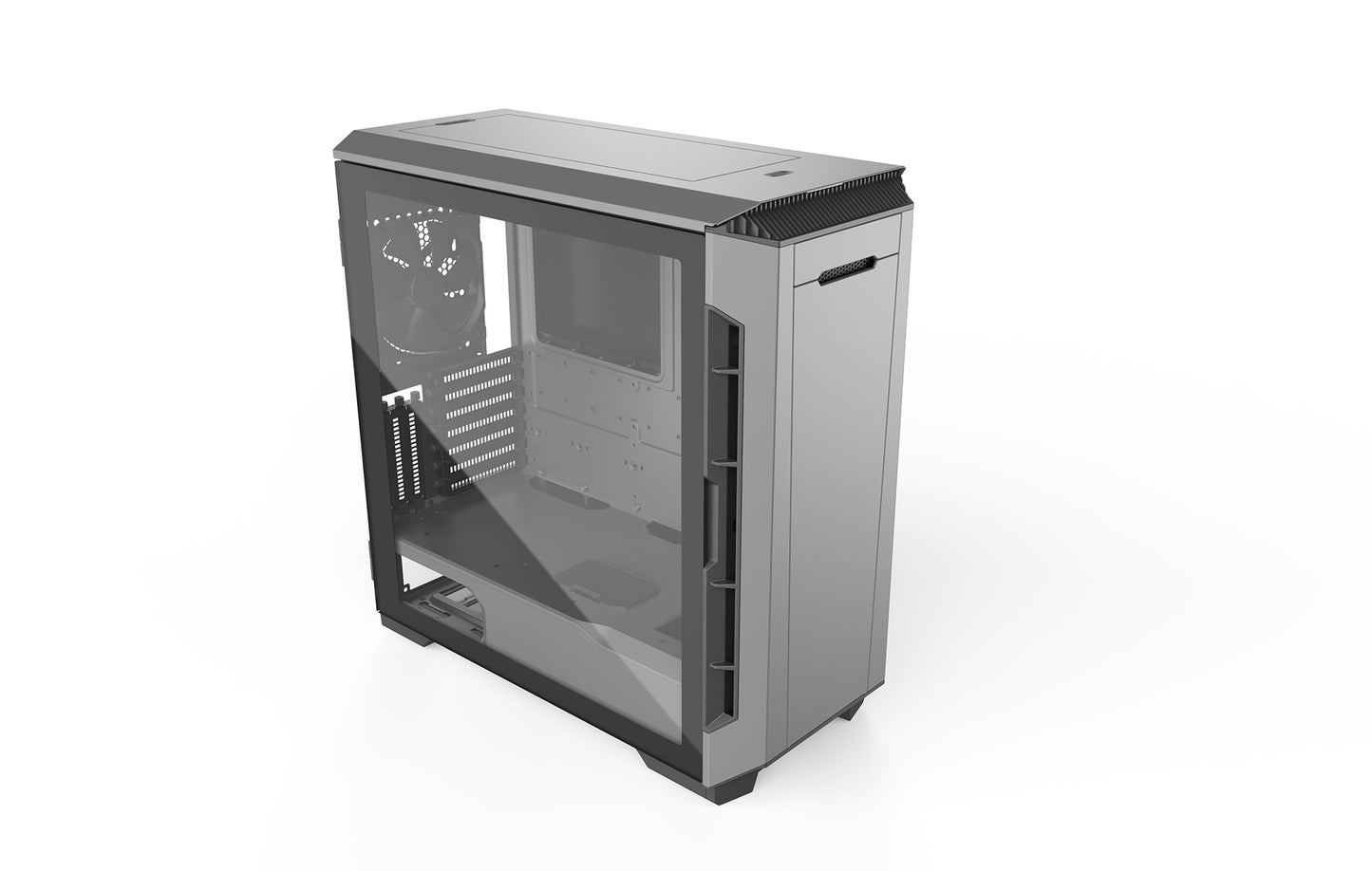 Phanteks Eclipse P600S Hybrid Silent and Performance ATX Chassis -Tempered Glass, Fabric Filter, Dual System Support, PWM hub, Sound dampening Panels (PH-EC600PSTG)