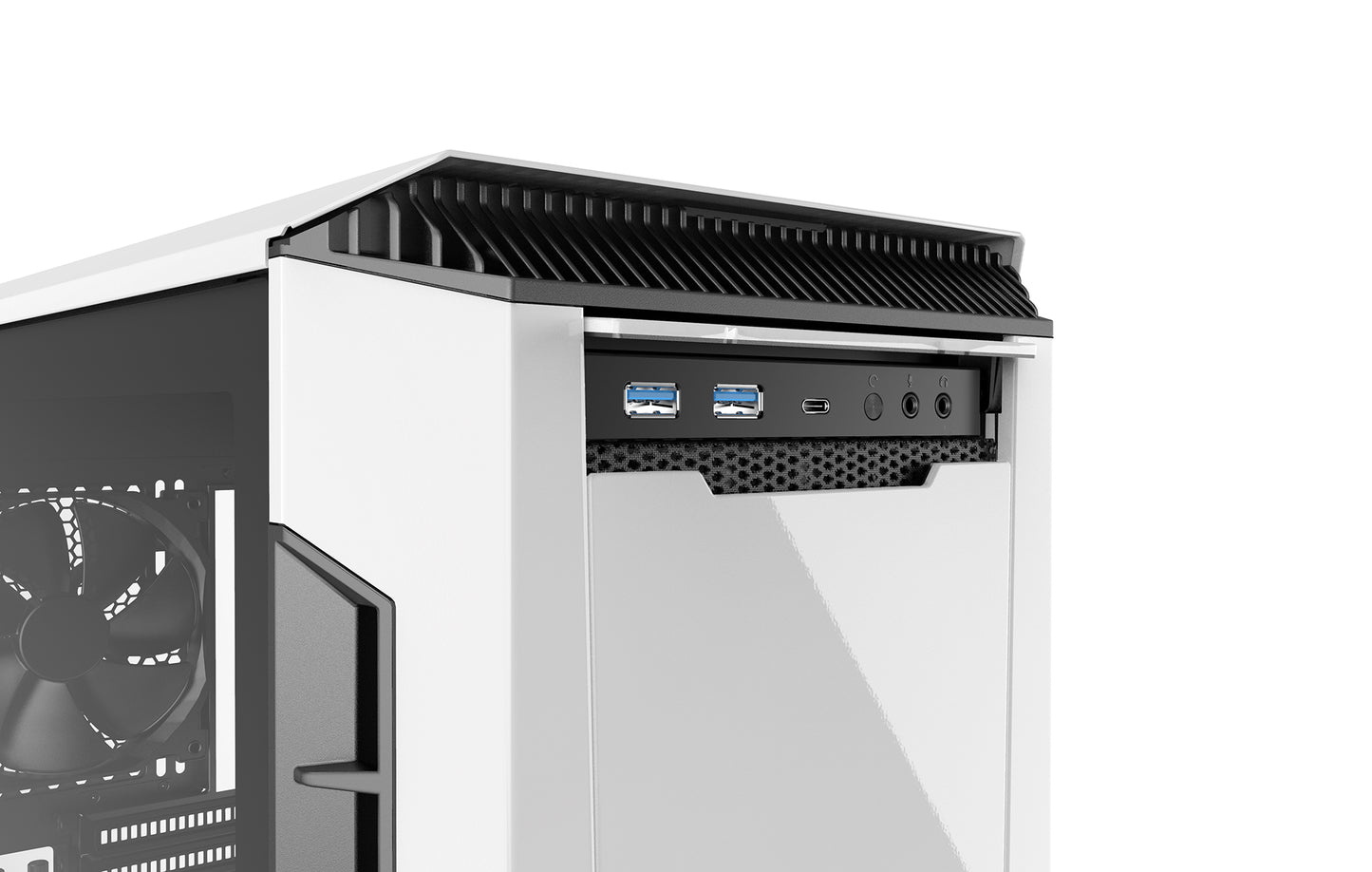 Phanteks Eclipse P600S Hybrid Silent and Performance ATX Chassis -Tempered Glass, Fabric Filter, Dual System Support, PWM hub, Sound dampening Panels (PH-EC600PSTG)