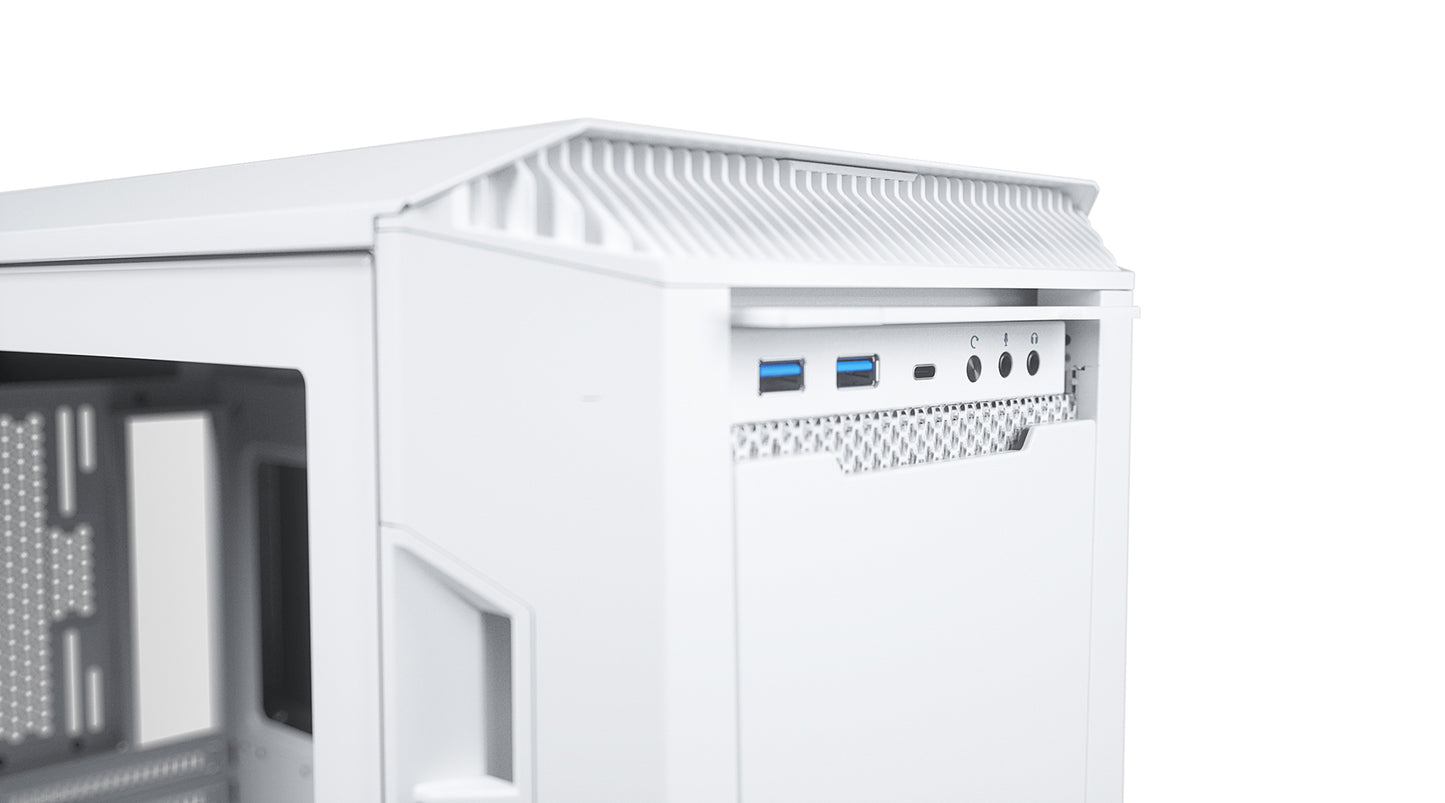 Phanteks Eclipse P600S Hybrid Silent and Performance ATX Chassis -Tempered Glass, Fabric Filter, Dual System Support, PWM hub, Sound dampening Panels (PH-EC600PSTG)