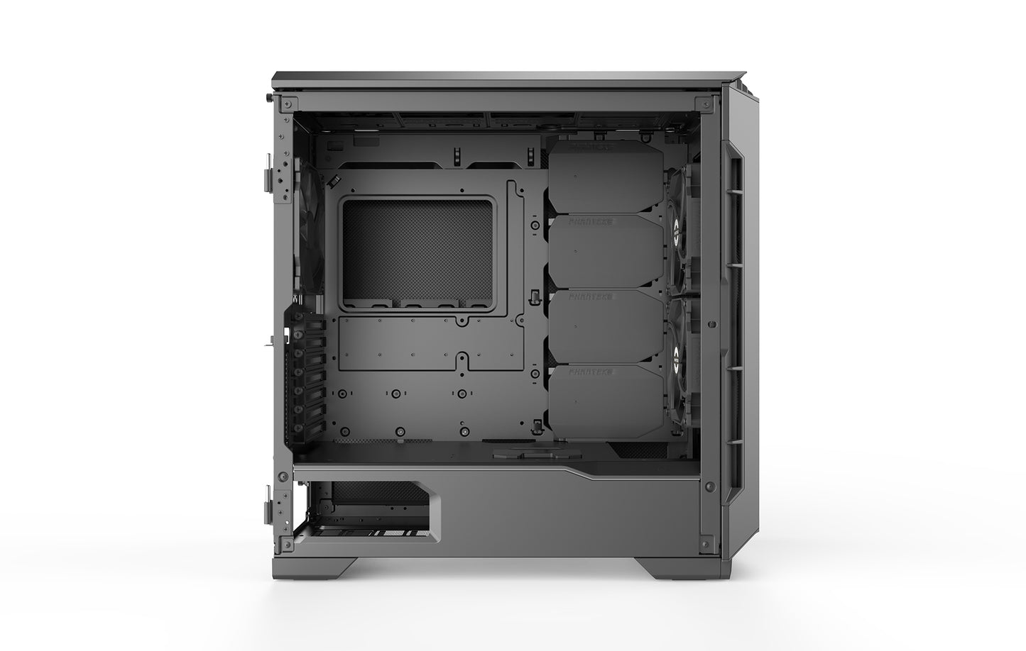 Phanteks Eclipse P600S Hybrid Silent and Performance ATX Chassis -Tempered Glass, Fabric Filter, Dual System Support, PWM hub, Sound dampening Panels (PH-EC600PSTG)