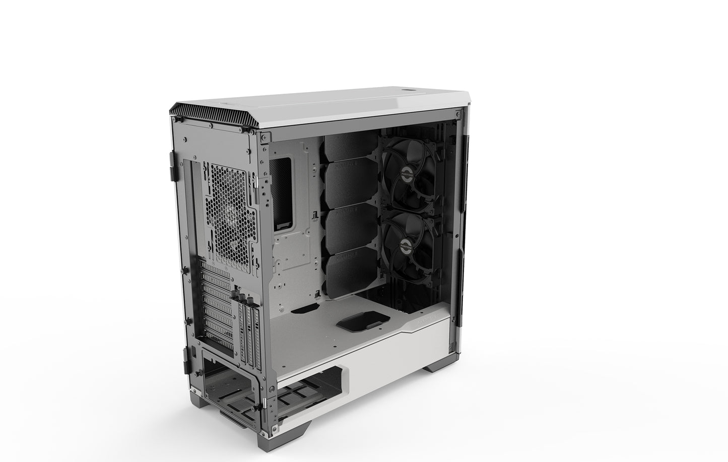 Phanteks Eclipse P600S Hybrid Silent and Performance ATX Chassis -Tempered Glass, Fabric Filter, Dual System Support, PWM hub, Sound dampening Panels (PH-EC600PSTG)