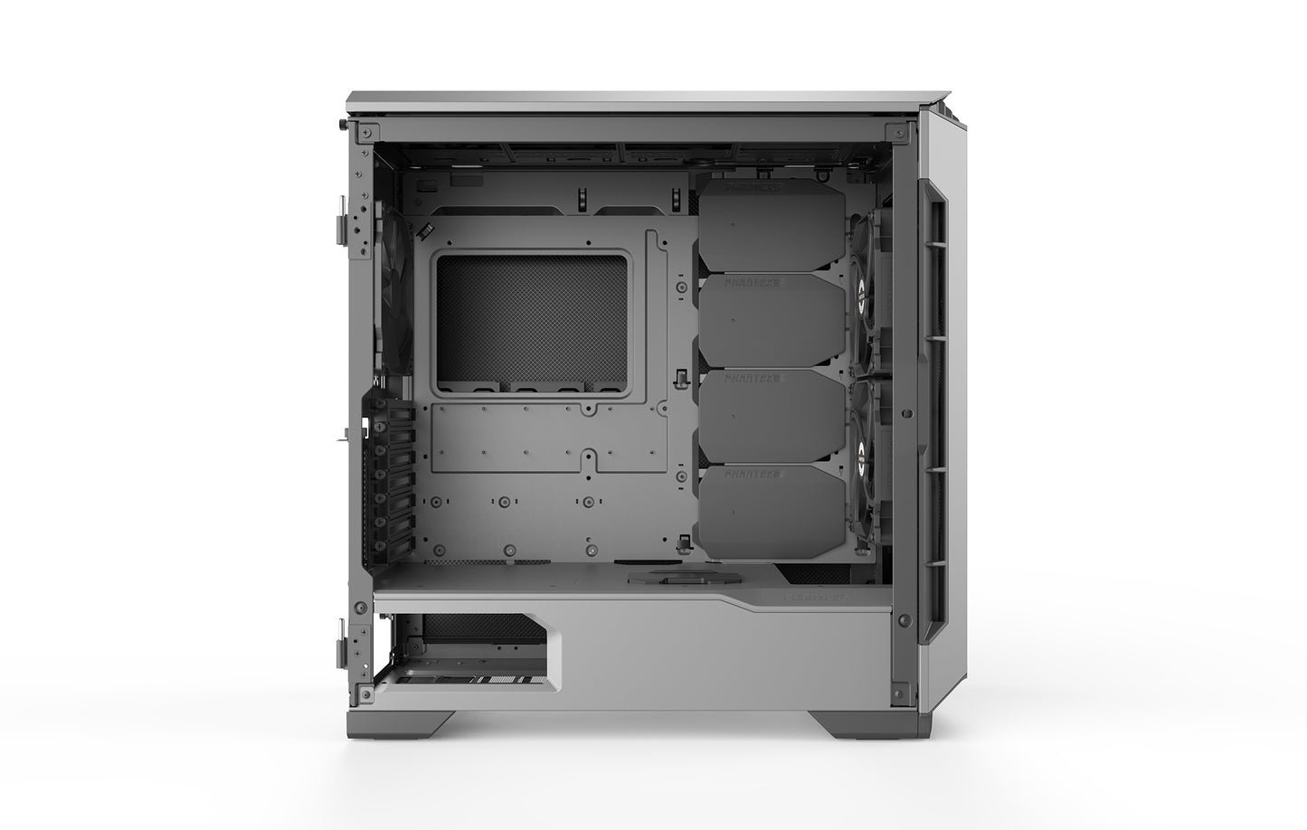 Phanteks Eclipse P600S Hybrid Silent and Performance ATX Chassis -Tempered Glass, Fabric Filter, Dual System Support, PWM hub, Sound dampening Panels (PH-EC600PSTG)