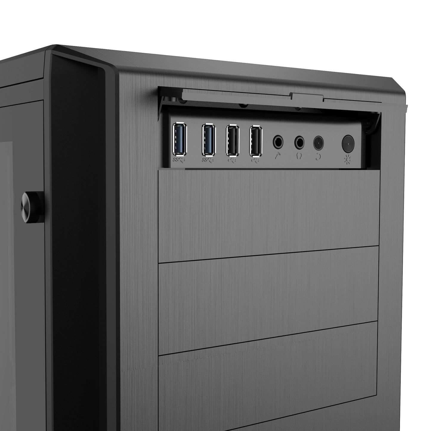 Phanteks Enthoo Pro Full Tower Chassis with Tempered Glass Window Case (PH-ES614PTG_BK)