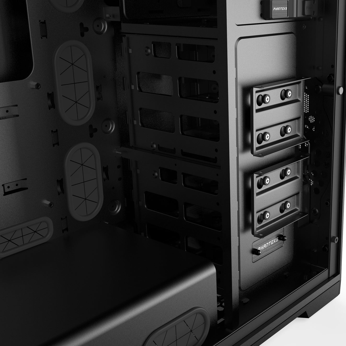 Phanteks Enthoo Pro Full Tower Chassis with Tempered Glass Window Case (PH-ES614PTG_BK)