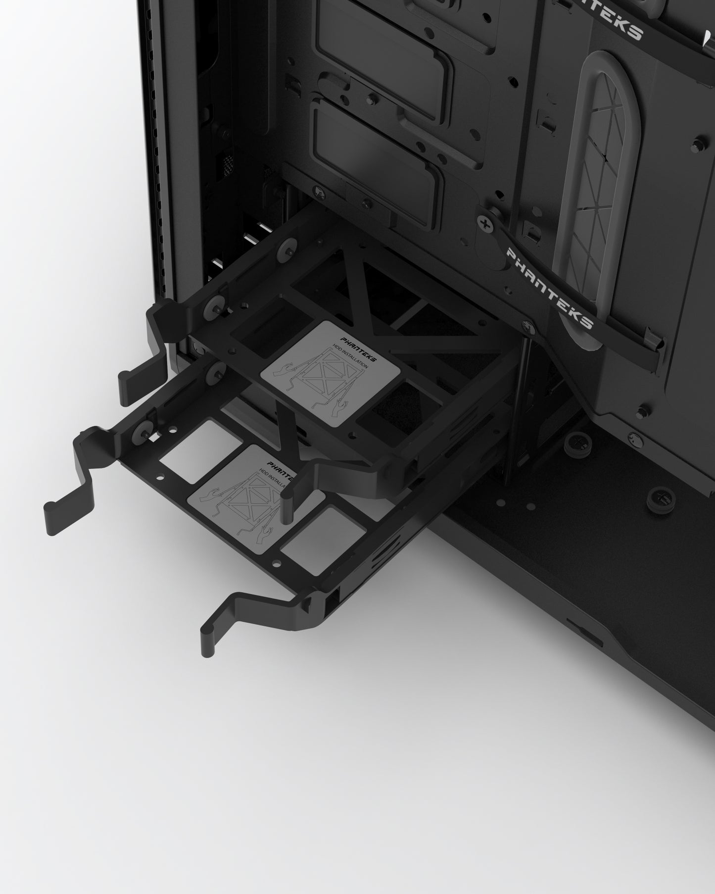 Phanteks Enthoo Pro M ATX Tower Chassis with Full Tempered Glass (PH-ES515PTG)