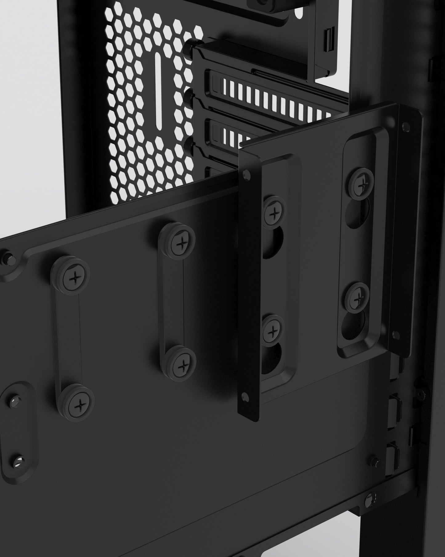 Phanteks Enthoo Pro M ATX Tower Chassis with Full Tempered Glass (PH-ES515PTG)