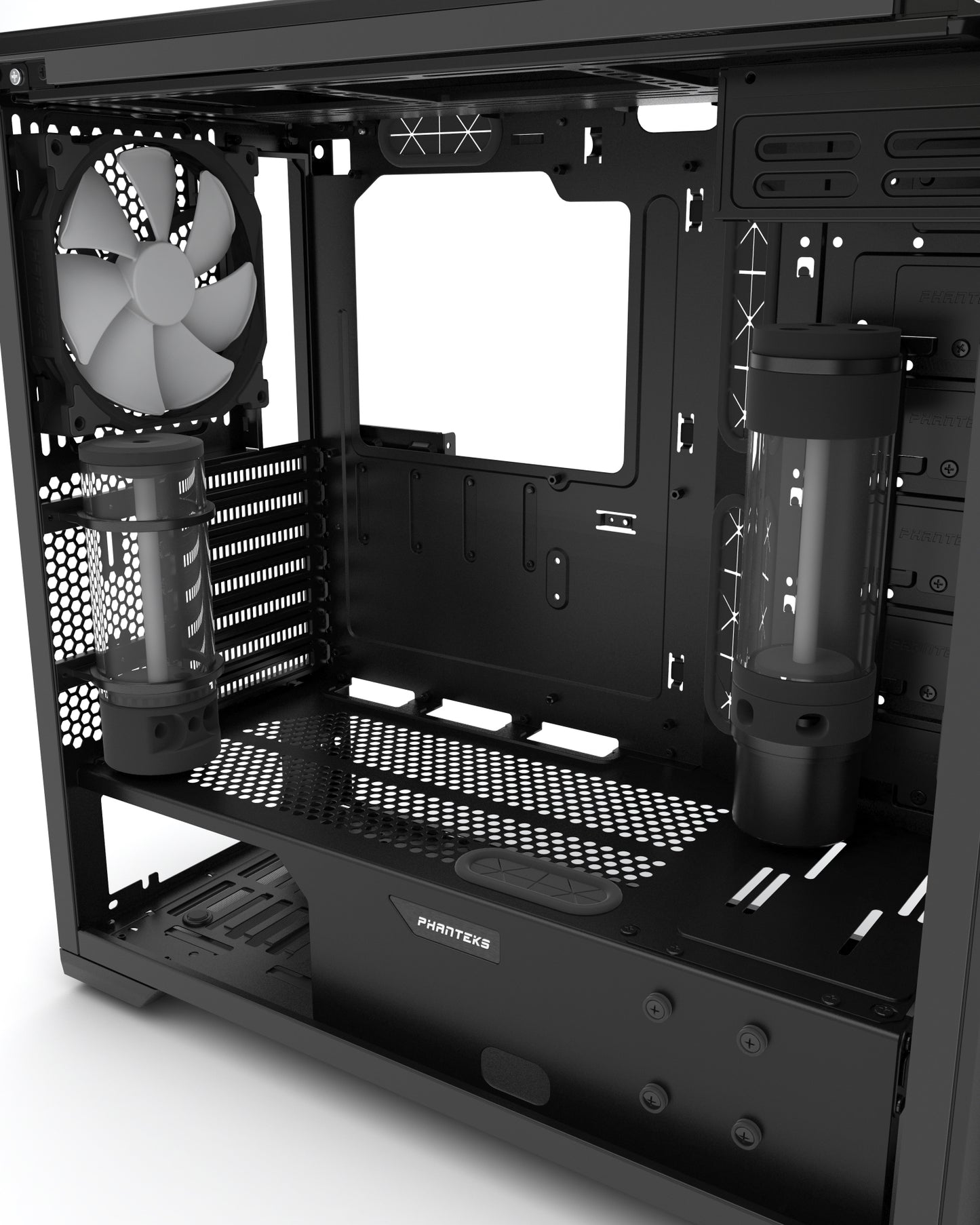 Phanteks Enthoo Pro M ATX Tower Chassis with Full Tempered Glass (PH-ES515PTG)