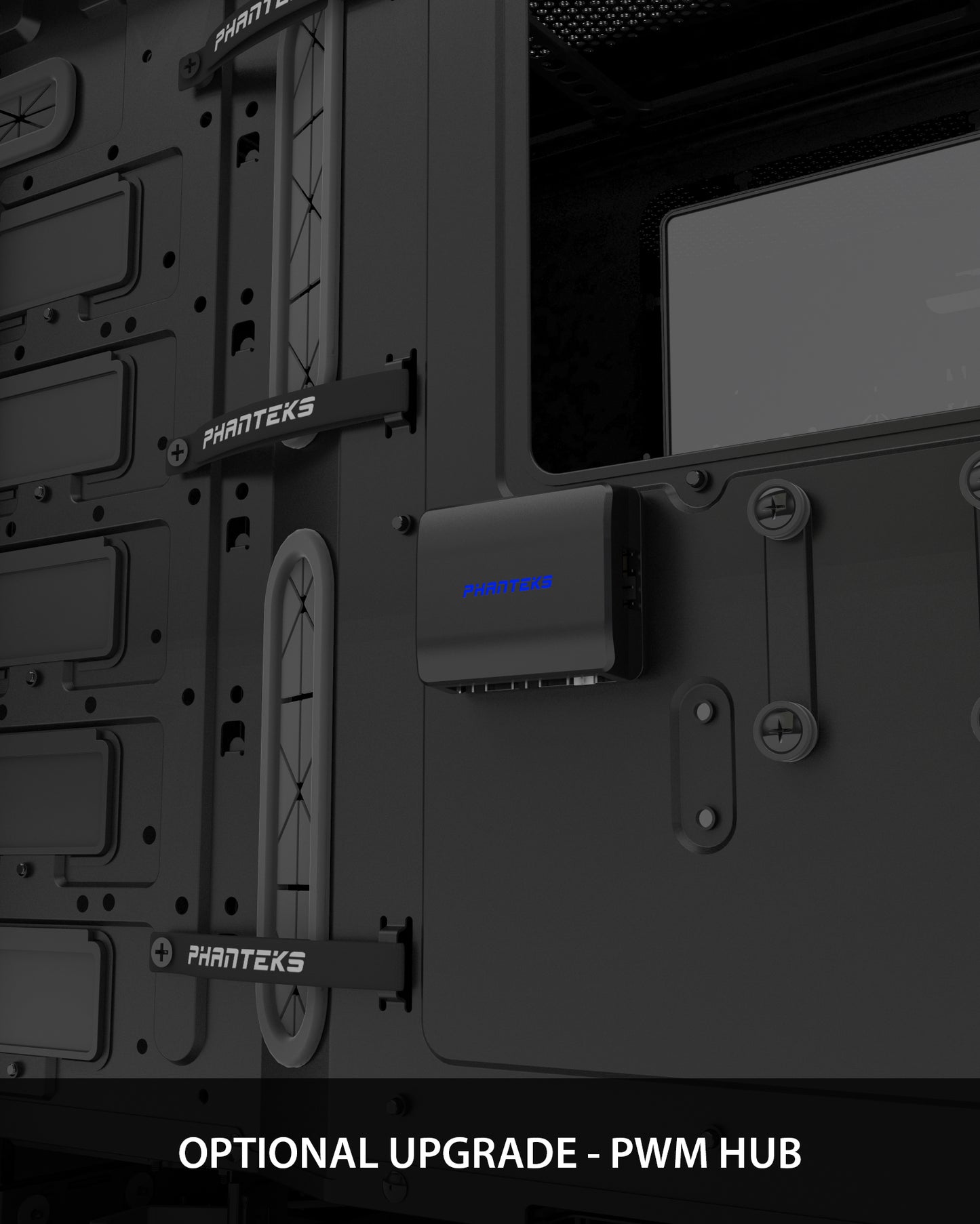 Phanteks Enthoo Pro M ATX Tower Chassis with Full Tempered Glass (PH-ES515PTG)