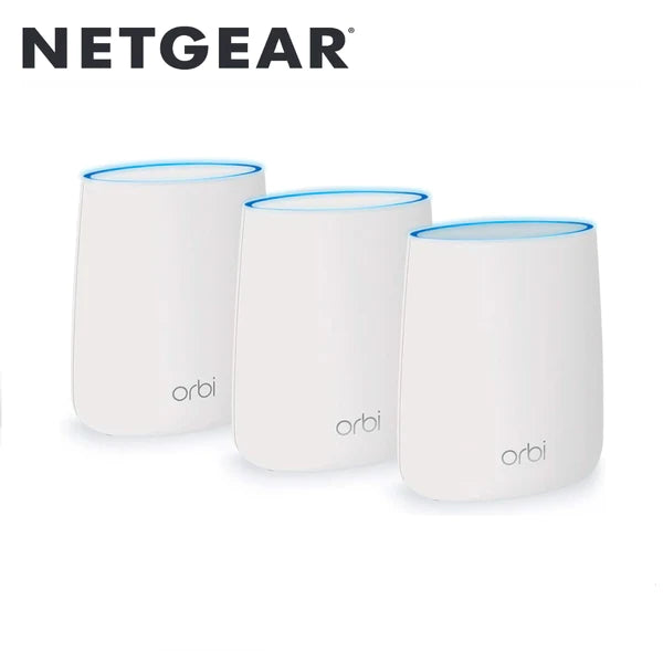 NETGEAR ORBI Mini Kit Router + 2 Satellites Bundle (RBK43-100UKS)