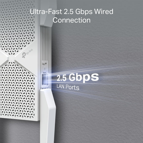 Tp-Link RE655BE I BE11000 Tri-Band Wi-Fi 7 Range Extender