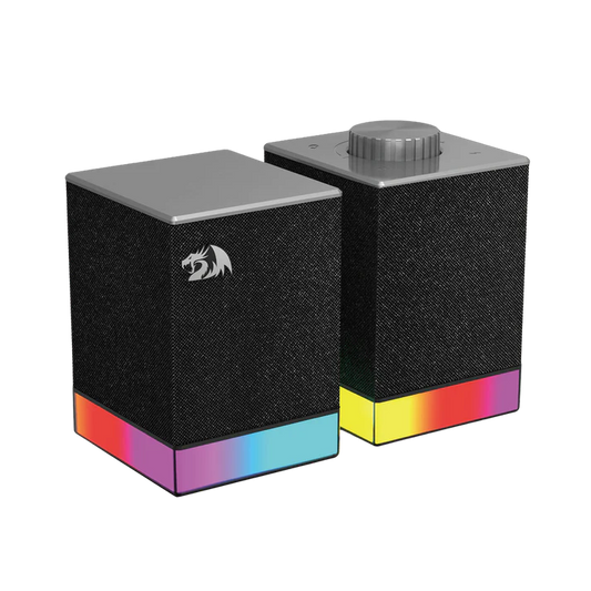 REDRAGON GLYPH GS517 2.0 BLUETOOTH STEREO RGB SPEAKER BLACK