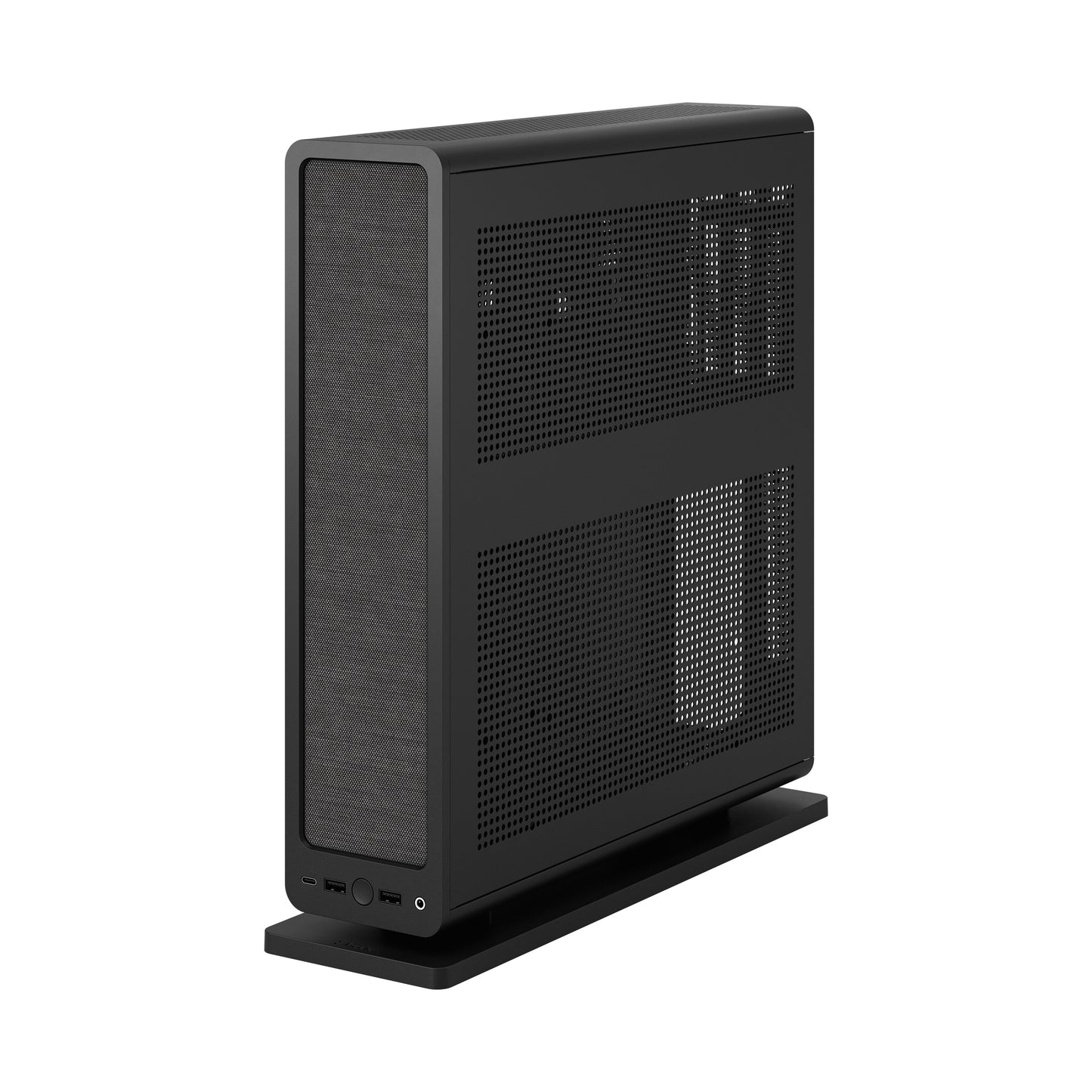 Fractal Design Ridge Black Mini-ITX Slim Small Form Factor Console PC Case (FD-C-RID1N)
