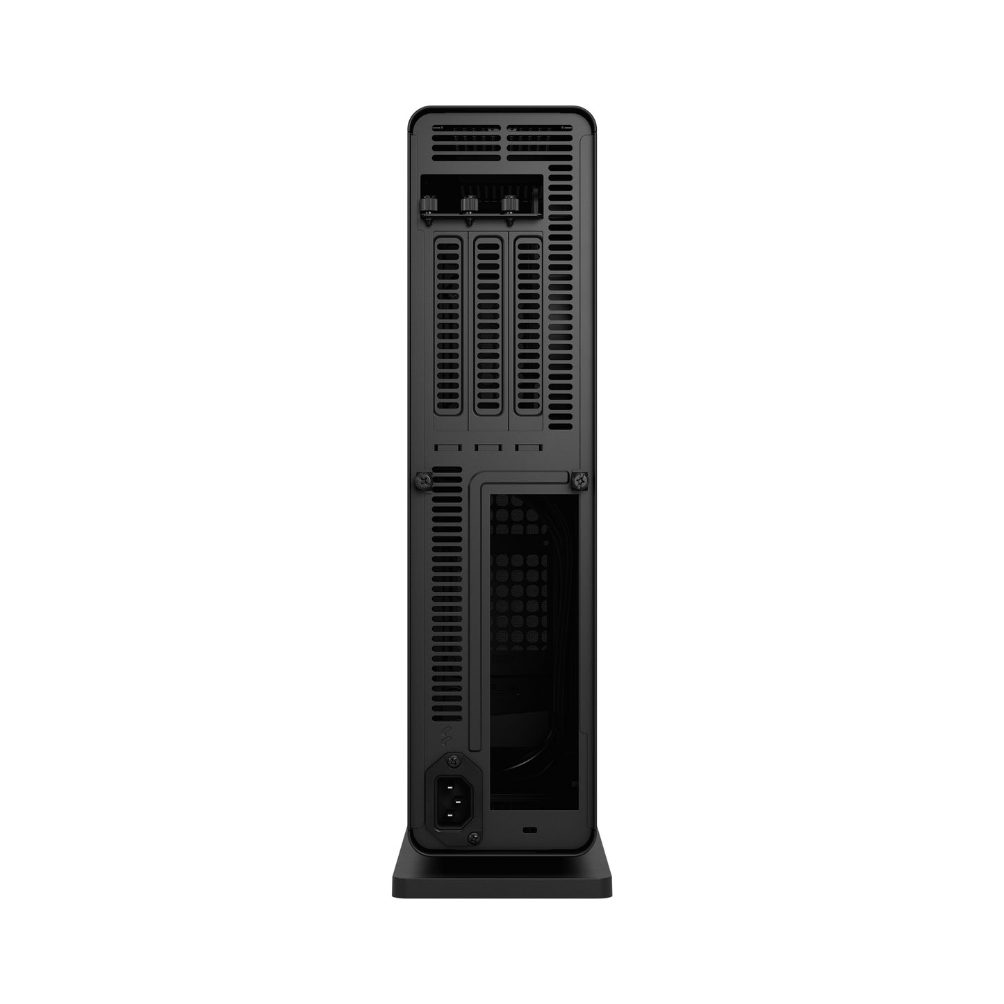 Fractal Design Ridge Black Mini-ITX Slim Small Form Factor Console PC Case (FD-C-RID1N)