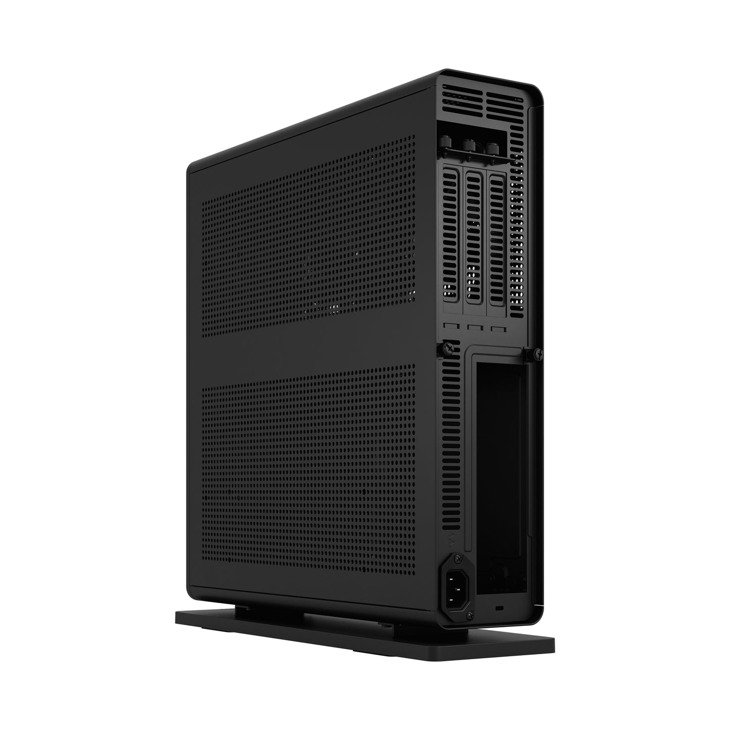 Fractal Design Ridge Black Mini-ITX Slim Small Form Factor Console PC Case (FD-C-RID1N)