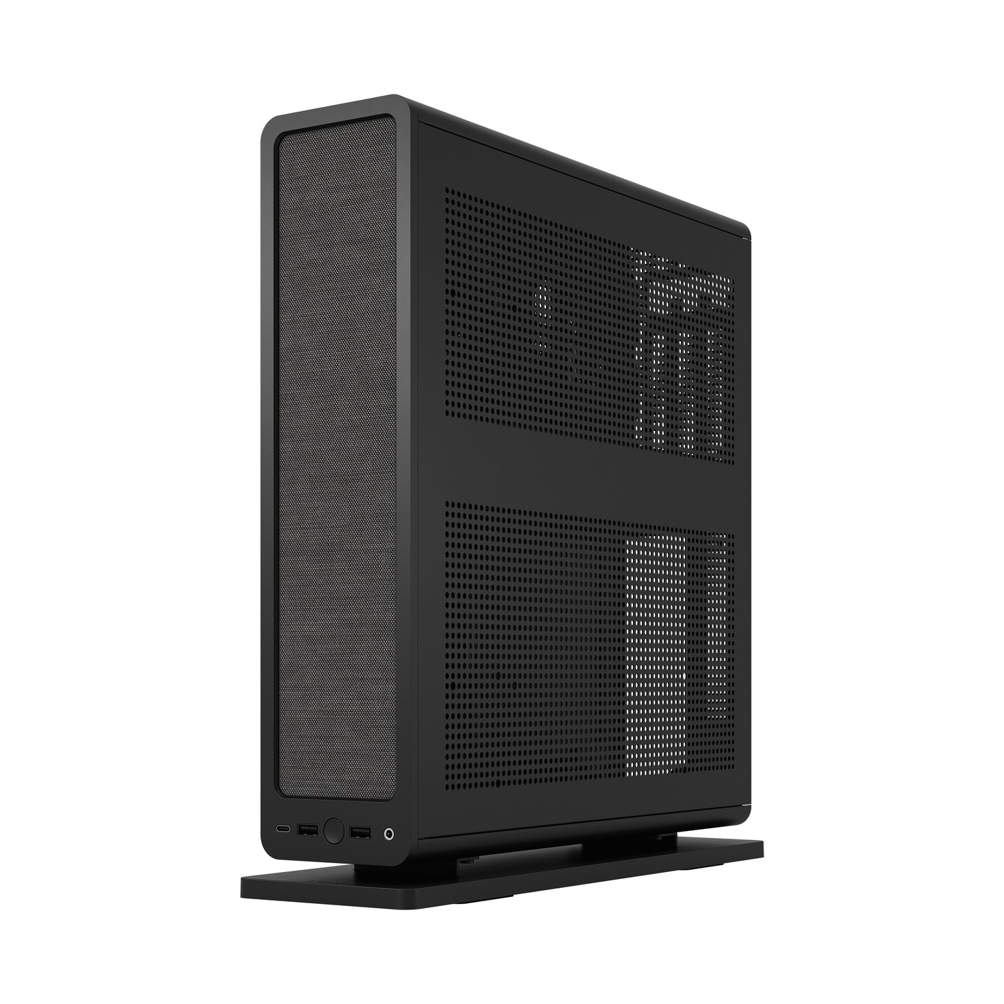 Fractal Design Ridge Black Mini-ITX Slim Small Form Factor Console PC Case (FD-C-RID1N)