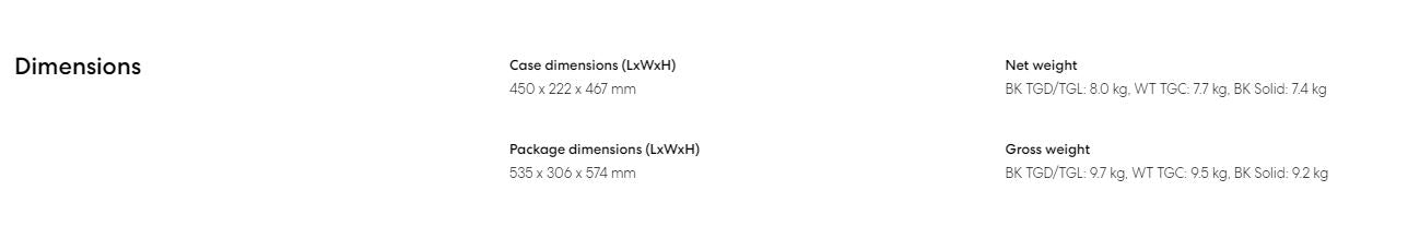 Fractal Torrent Compact RGB White TG Clear Tint