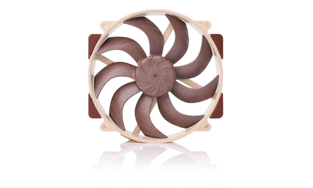 Noctua NF-A14x25r G2 PWM, Premium-Quality Quiet Round-Frame 140mm PC Fan, 4-pin