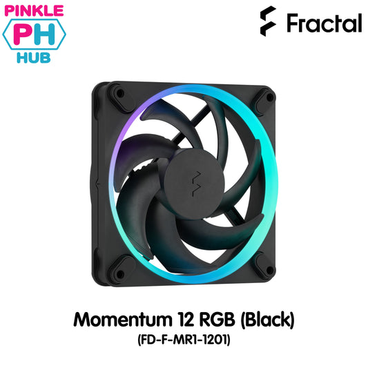 Fractal Design Momentum 12 RGB Black/White 120mm Fan