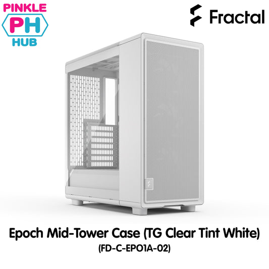 Fractal Design Epoch Mid-Tower Case (TG Clear Tint White)