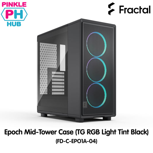 Fractal Design Epoch Mid-Tower Case (TG RGB Light Tint Black)