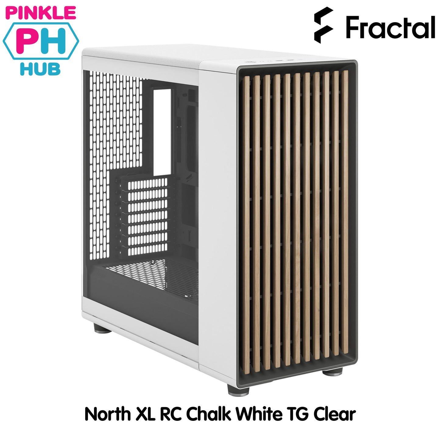 Fractal Design North XL RC Chalk White TG Clear Tint