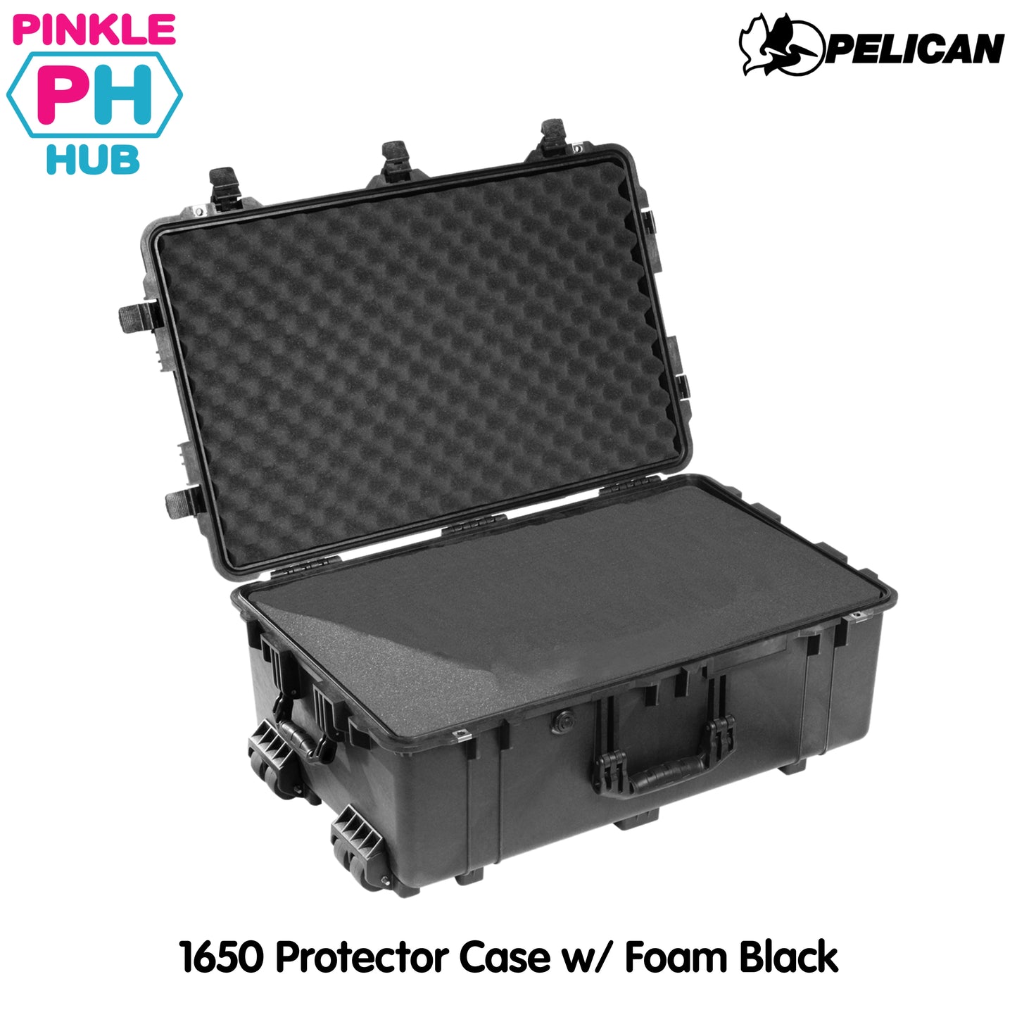 Pelican 1650 Protector Case w/ Foam Black