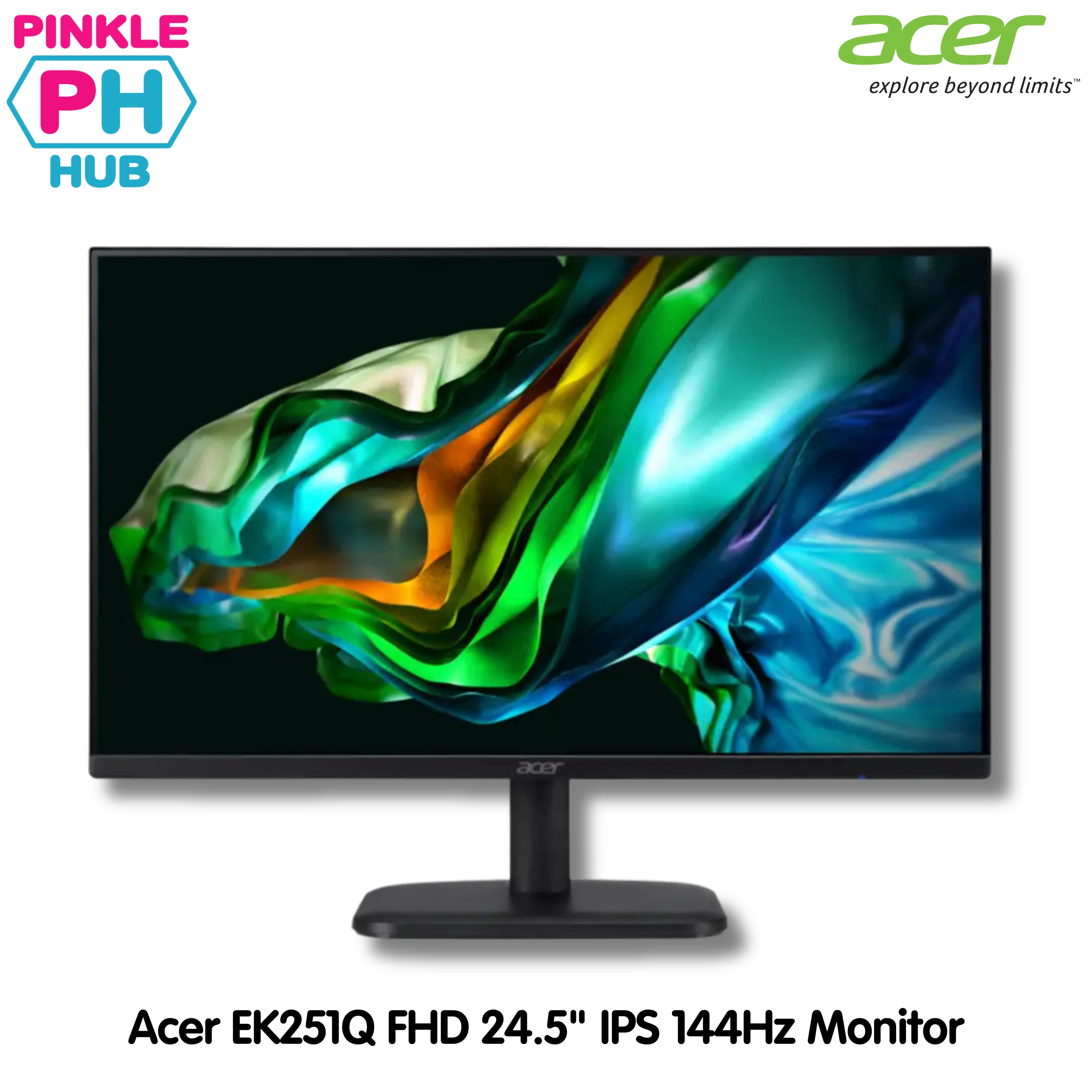Acer EK251Q P6bi 24.5inch IPS 144Hz Monitor – PinkleHub