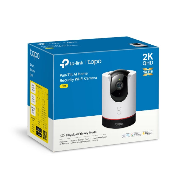 Tp-Link Tapo C225 I Pan/Tilt AI Home Security Wi-Fi Camera