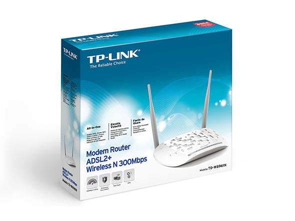 Tp-Link TD-W8961N I 300Mbps Wireless N ADSL2+ Modem Router