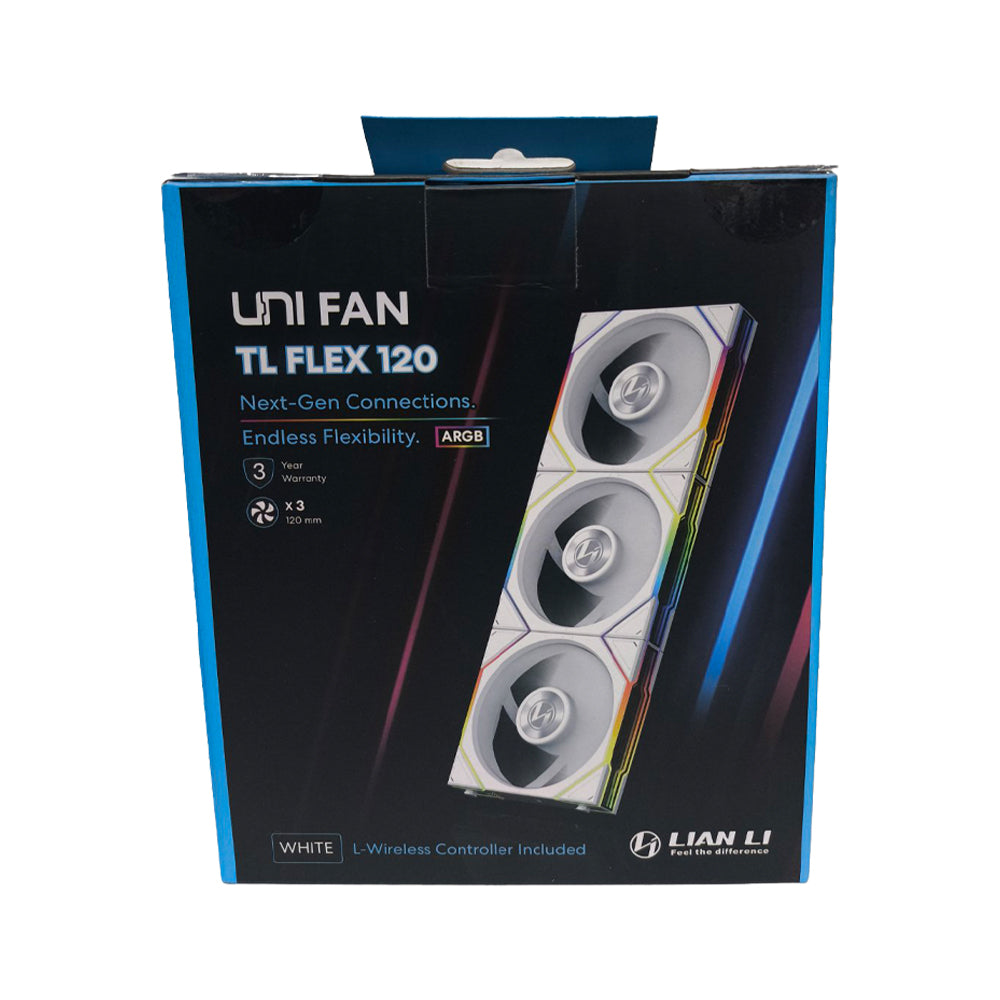 Lian Li Uni Fan TL Flex 120MM Next-Gen Connections Endless Flexibility