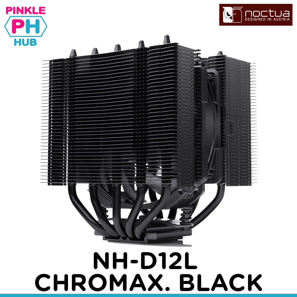 NH-D12L chromax.black Compact 120mm dual tower cooler